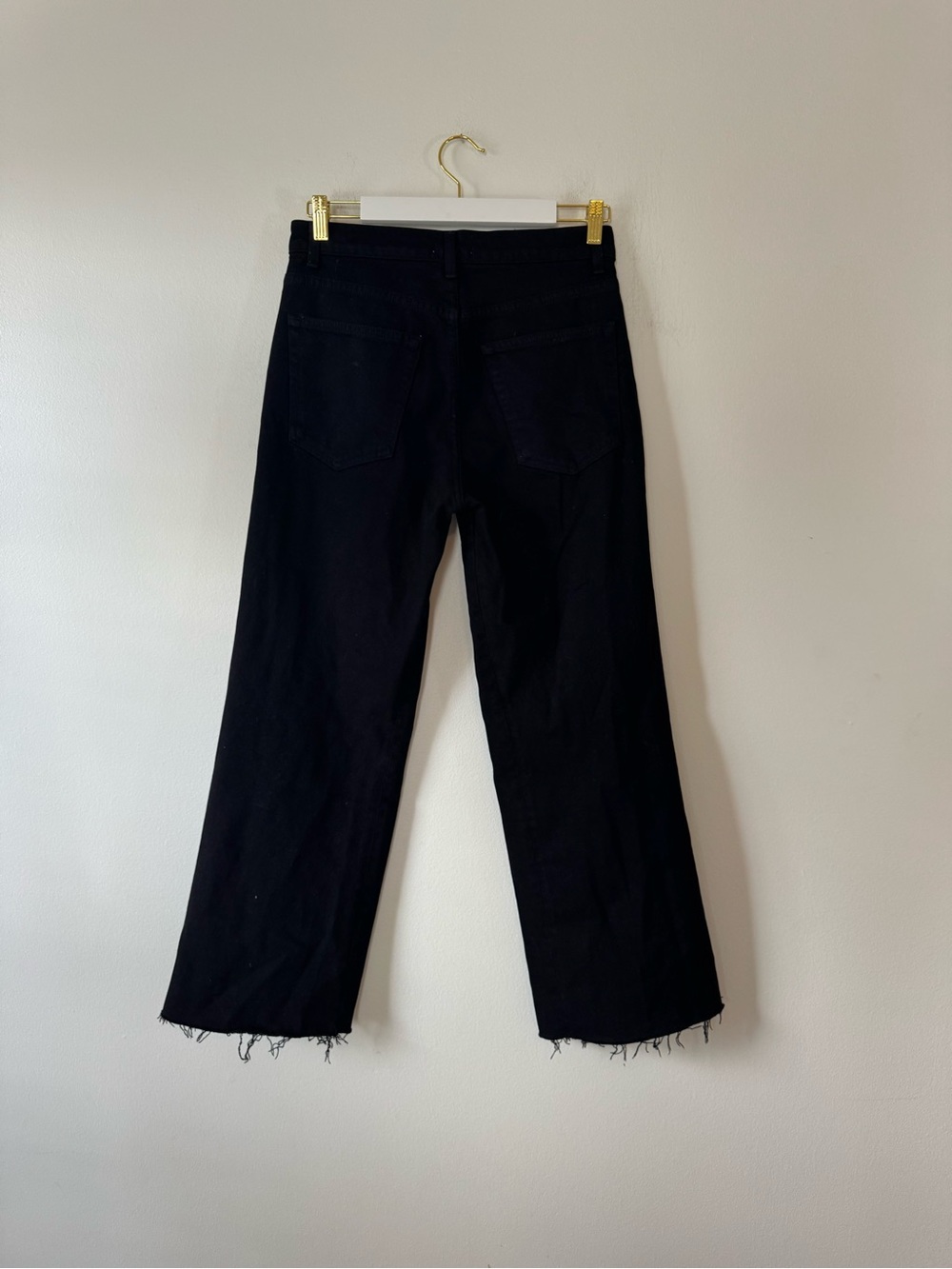 ASKK NY Crop Wide Leg Jeans Black - Picture 3 of 13